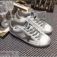 Buy Discount Golden Goose Deluxe Brand Superstar Sneakers GD8402 White/Metal Gray 2018