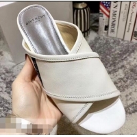 Shop Cheap Givenchy Crossover Logo Flat Sandals G93706 White 2019