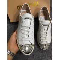 Good Quality Cheap Miu Miu Casual Shoes MM439 White