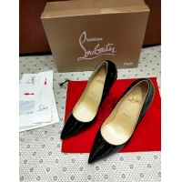 Luxurious Cheap Christian Louboutin So Kate Patent Red Sole Pumps CL8221 Black