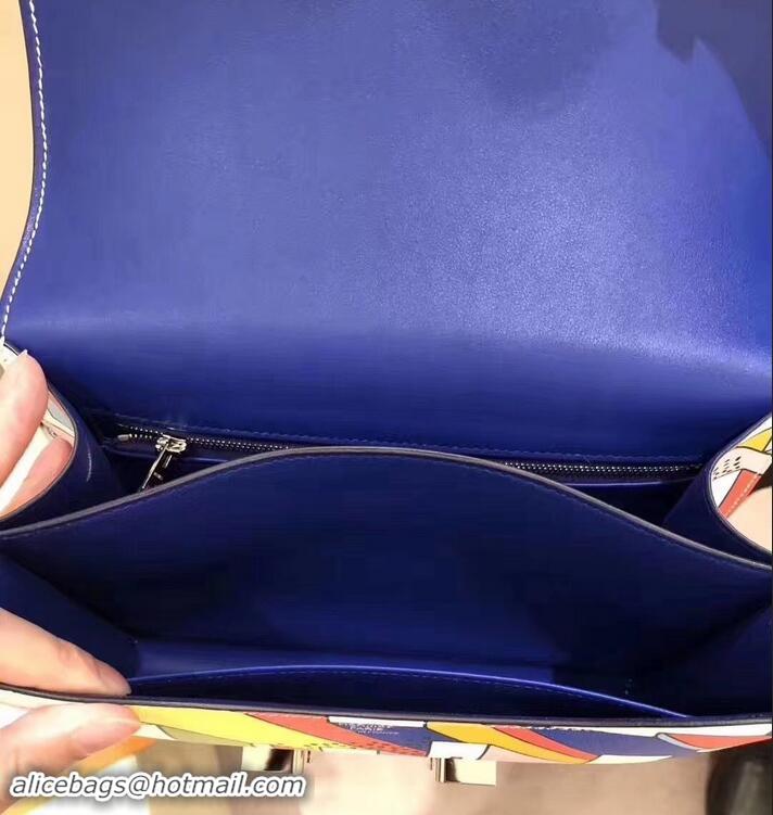 Good Quality Hermes Constance 24 Bag in Summer Day Swift Leather 630128