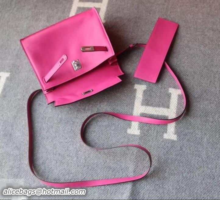 Best Product Hermes Kelly Danse Bag in Swift Leather 630133 Fuchsia