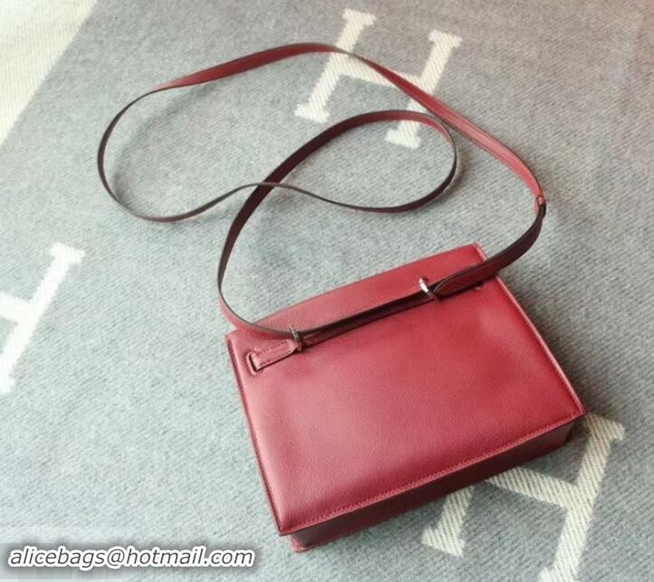 Good Product Hermes Kelly Danse Bag in Swift Leather 630133 Dark Red