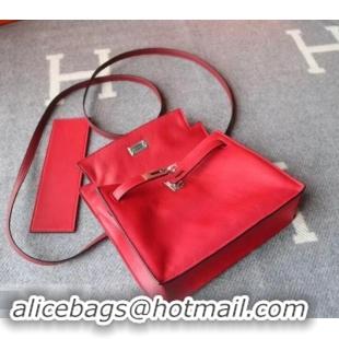 New Stylish Hermes Kelly Danse Bag in Swift Leather 630133 Red