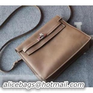 Trendy Design Hermes Kelly Danse Bag in Swift Leather 630133 Elephant Gray