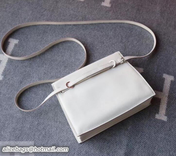 Fashion Hermes Kelly Danse Bag in Swift Leather 630133 White