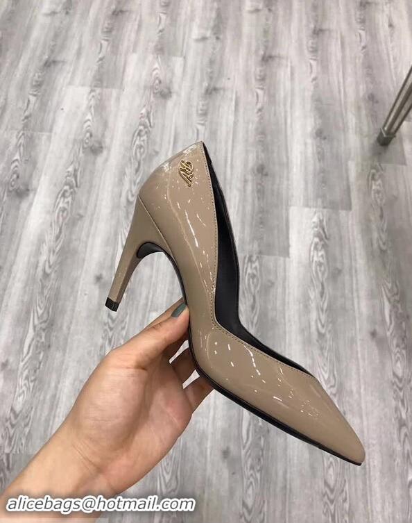 Low Cost Roger Vivier Choc Real Pumps 85 Heel R8526 Grey 2018