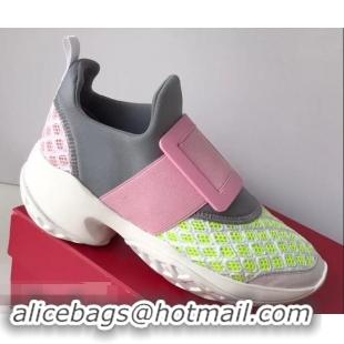 Fashion Cheap Roger Vivier Viv' Run Sneakers R9701 Multicolor 2019