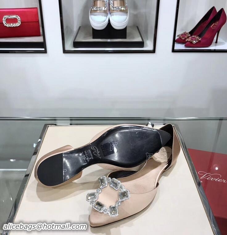 Cheapest Roger Vivier Dorsay Crown Jewels Ballerinas R9210 Gold 2019