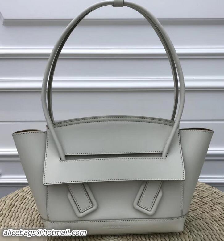 Good Quality Bottega Veneta Arco 33 Bag in French Calf Top Handle Bag 170201 White 2019