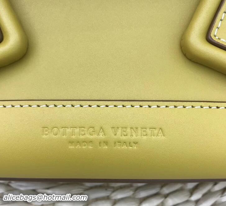 Best Product Bottega Veneta Arco 33 Bag in French Calf Top Handle Bag 170201 Yellow 2019