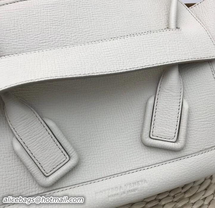 Best Grade Bottega Veneta Arco 33 Bag in Grainy Calfskin Top Handle Bag 170202 White 2019