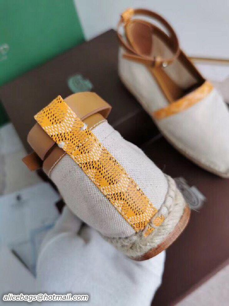 Traditional Specials Goyard Shoes G23098 Yellow