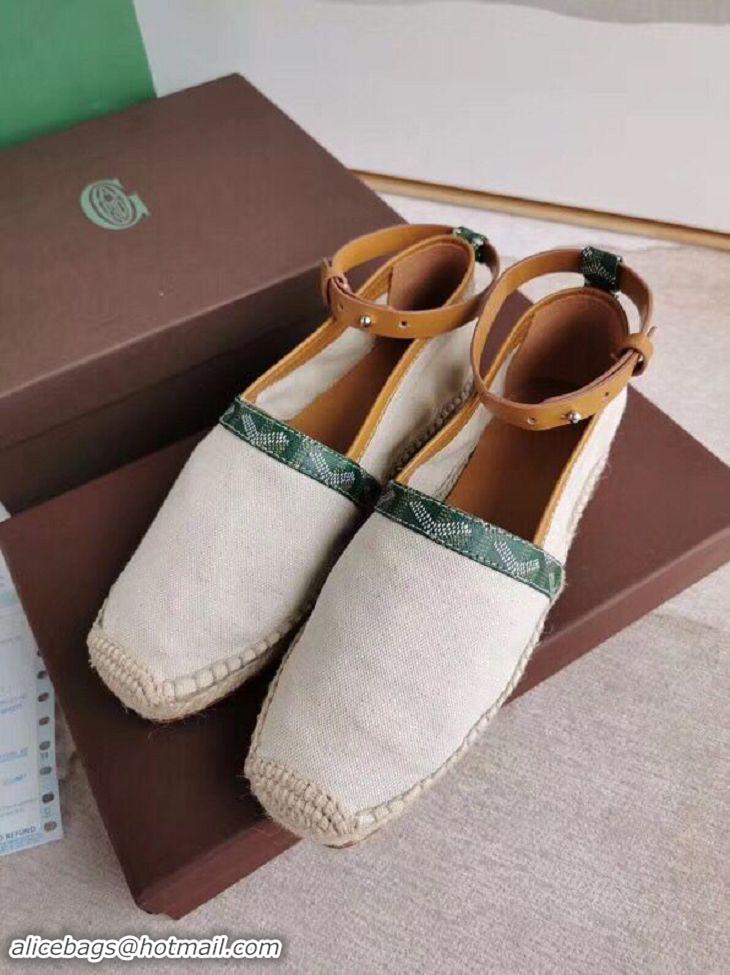 Buy Fashionable Goyard Shoes G23098 Green