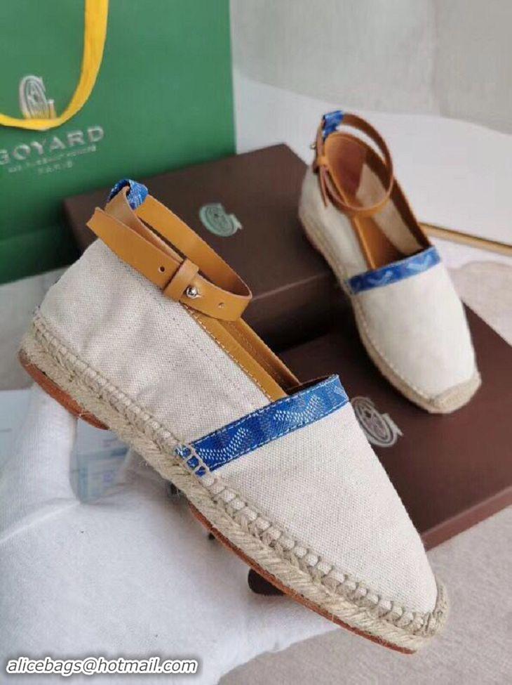 Unique Ladies Goyard Shoes G23098 Blue