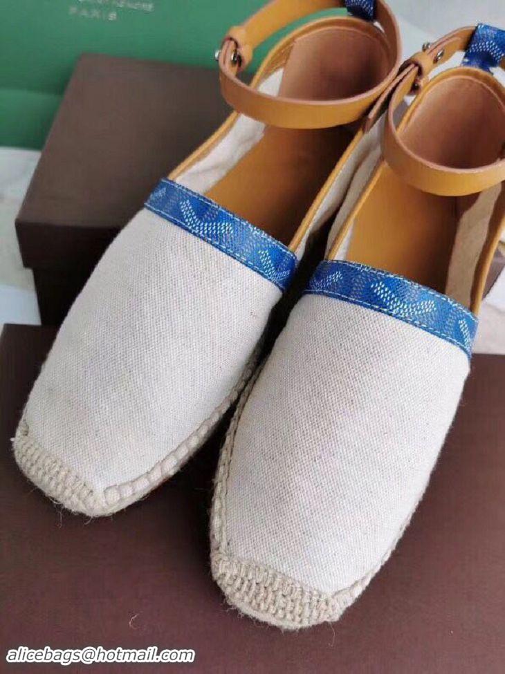 Unique Ladies Goyard Shoes G23098 Blue