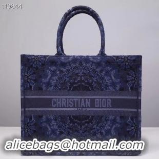 Luxury Classic DIOR BOOK TOTE KALEIDIORSCOPIC BAG M1286ZRIO Blue