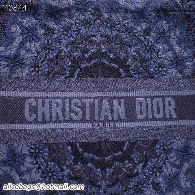 Luxury Classic DIOR BOOK TOTE KALEIDIORSCOPIC BAG M1286ZRIO Blue