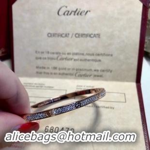 Latest Cheap Cartier Bracelet CB180120 Rose Gold