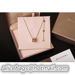 Fashion Imitation Cartier Necklace 46859 Rose Gold