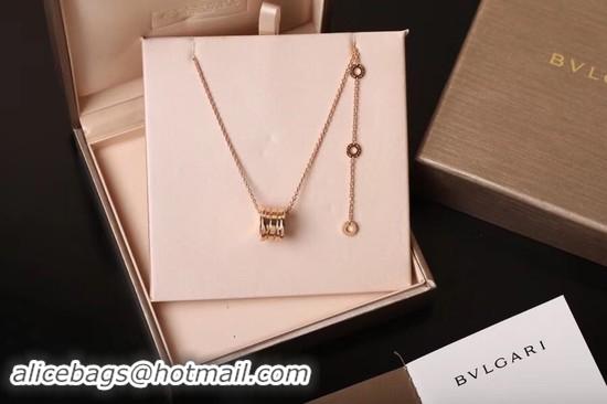 Fashion Imitation Cartier Necklace 46859 Rose Gold