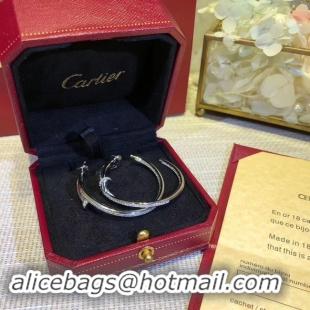 Imitation Cheap Cartier Earrings CE2313 Silver