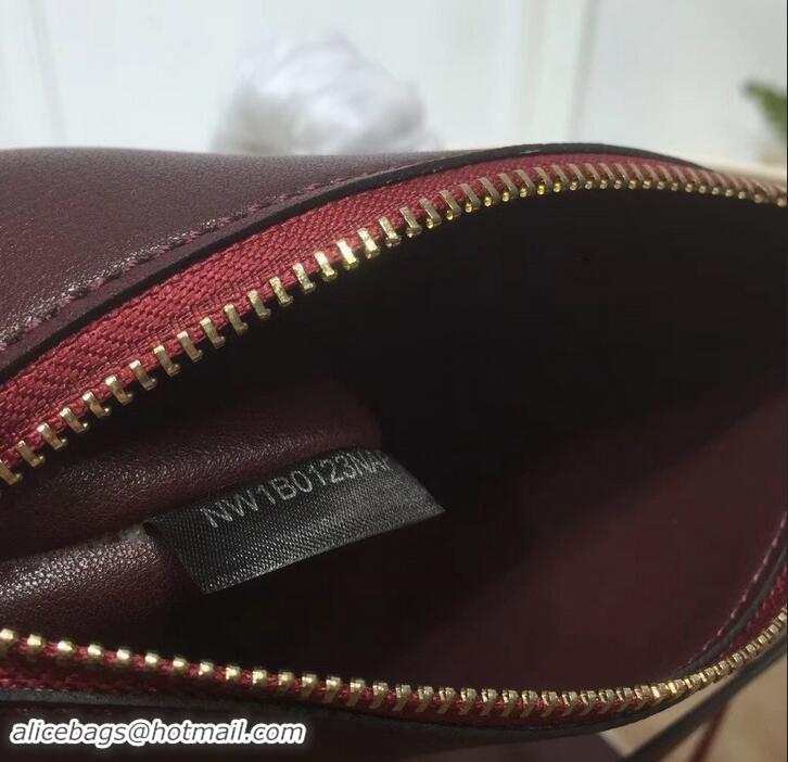 Best Quality Valentino Canvas VLOGO Escape Shopper Tote Bag 181628 Creamy/Burgundy 2019