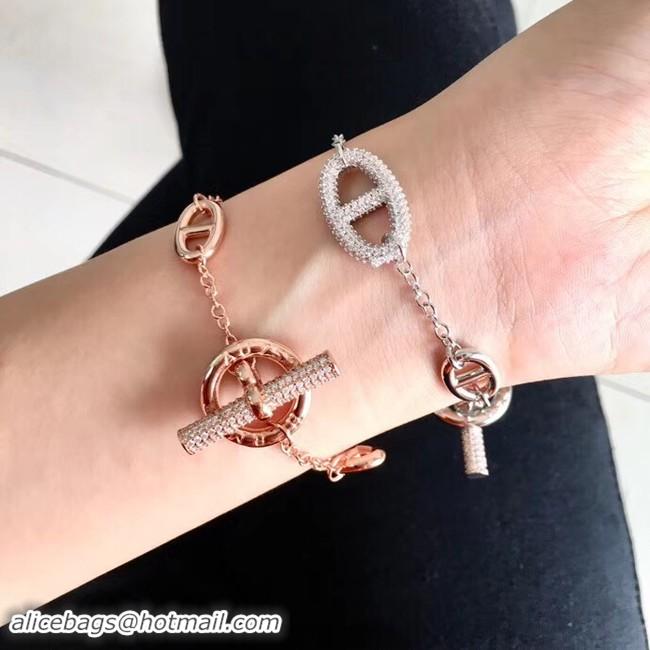 Most Popular Hermes Bracelet CE2274 Rose Gold