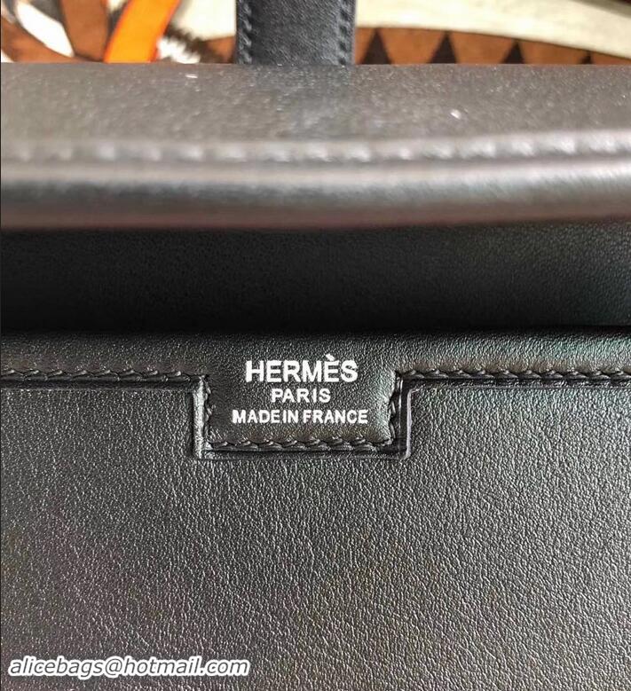 Best Price Hermes Jige Elan 29 Swift Clutch Bag H945111 black