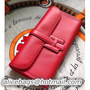 aaaaa Hermes Jige Elan 29 Swift Clutch Bag H945111 red