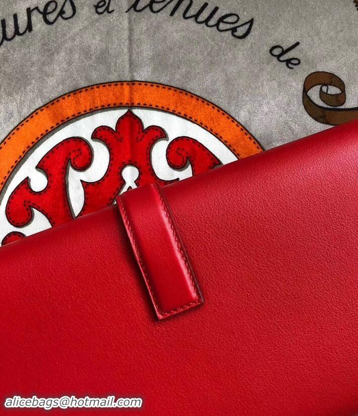 aaaaa Hermes Jige Elan 29 Swift Clutch Bag H945111 red