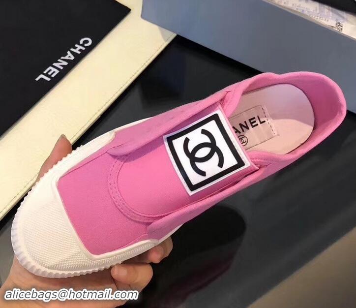 Reasonable Price Chanel Vintage CC Logo Sneakers S701012 Pink 2019 