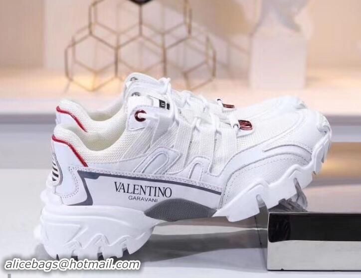 Super Quality Valentino Fabric and Leather Climbers Lovers Sneakers H701080 05