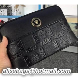 Fashion Imitation Versace Clutch Bags V9903 Black