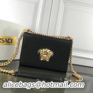 Buy Inexpensive Versace Calfskin Leather Shoulder Bag VS170 Black