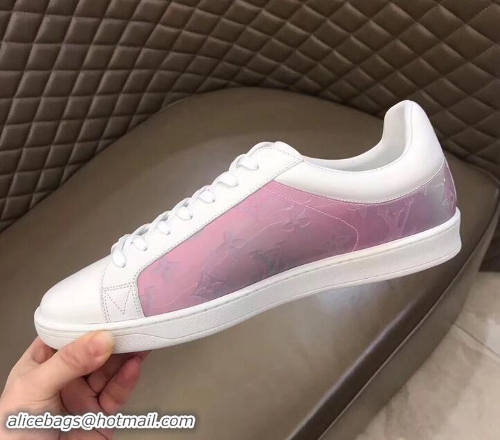 Popular Style Louis Vuitton Iridescent Prism Low-top Sneakers LV714014 White 2019