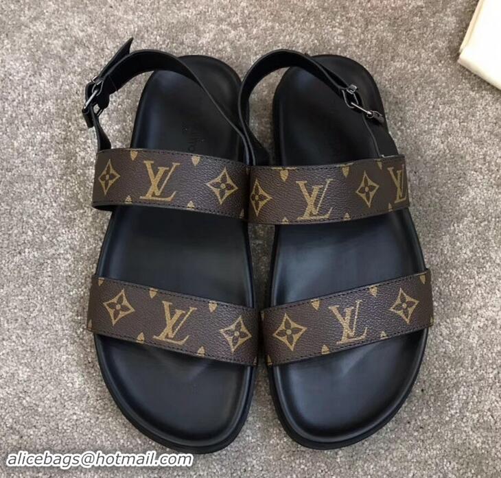 Unique Discount Louis Vuitton Men's Sandals Monogram Canvas LV714018