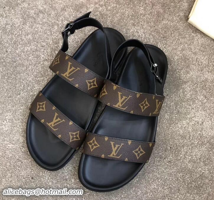 Unique Discount Louis Vuitton Men's Sandals Monogram Canvas LV714018