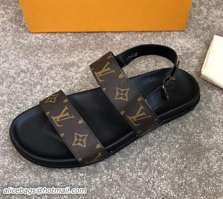 Unique Discount Louis Vuitton Men's Sandals Monogram Canvas LV714018