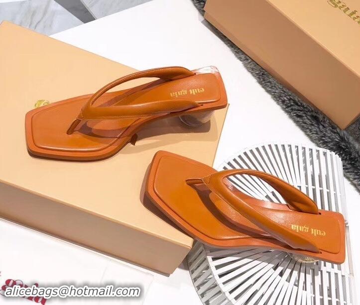 Best Luxury cult gaia 5cm heel jasmin sandals 525758 orange