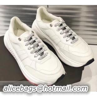 Top Quality Bottega Veneta Speedster Sneakers In Calf 525770 White 2019