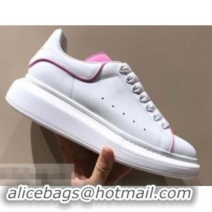 Unique Style Alexander McQueen Oversized Sneakers A716011 White/Pink 2019