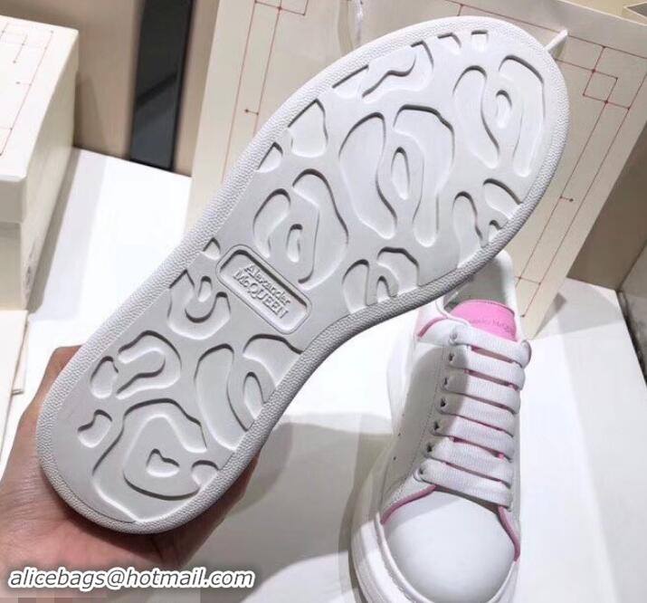 Unique Style Alexander McQueen Oversized Sneakers A716011 White/Pink 2019