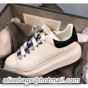 Top Quality Alexander McQueen Oversized Sneakers A716013 White/Black Laces 2019