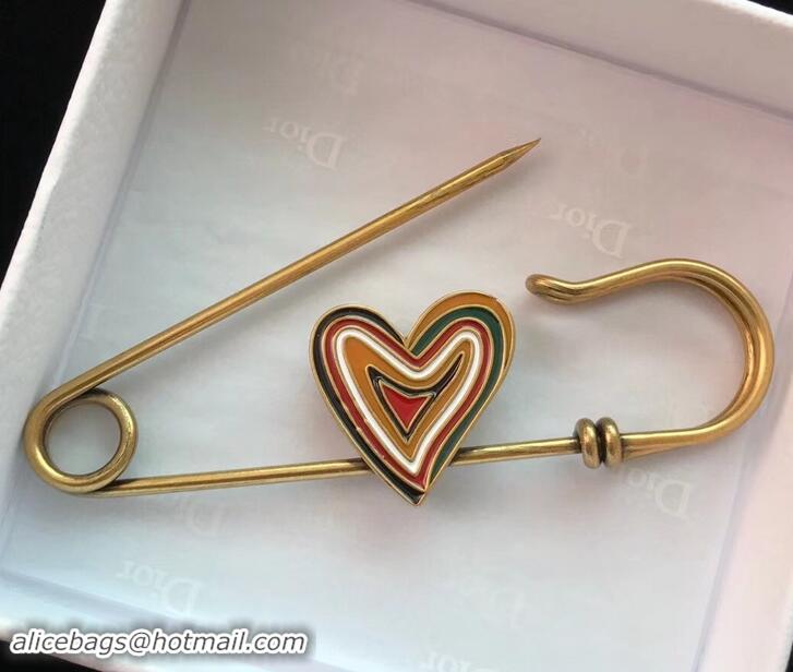 Low Price Dior Heart Brooch J71702