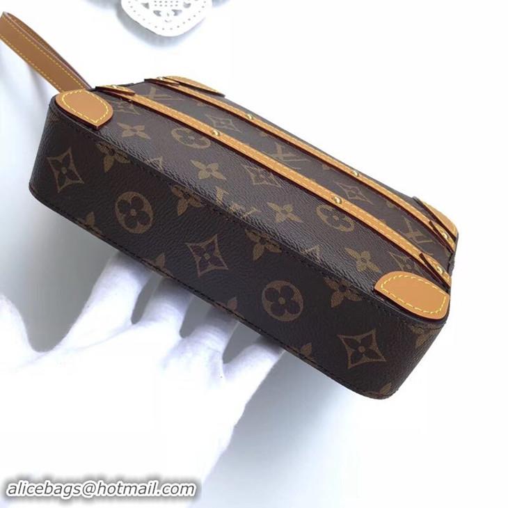 Grade Quality Louis Vuitton Monogram Canvas SOFT TRUNK Clutch M44779