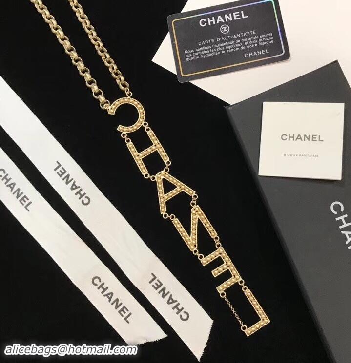 Newest Chanel Necklace AB1385 2019