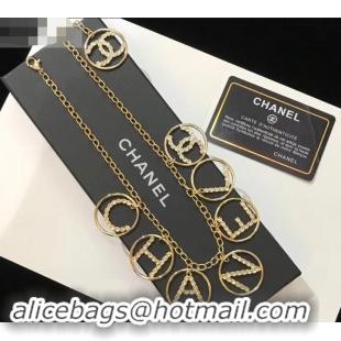 Comfortable Chanel Necklace AB0609 2019