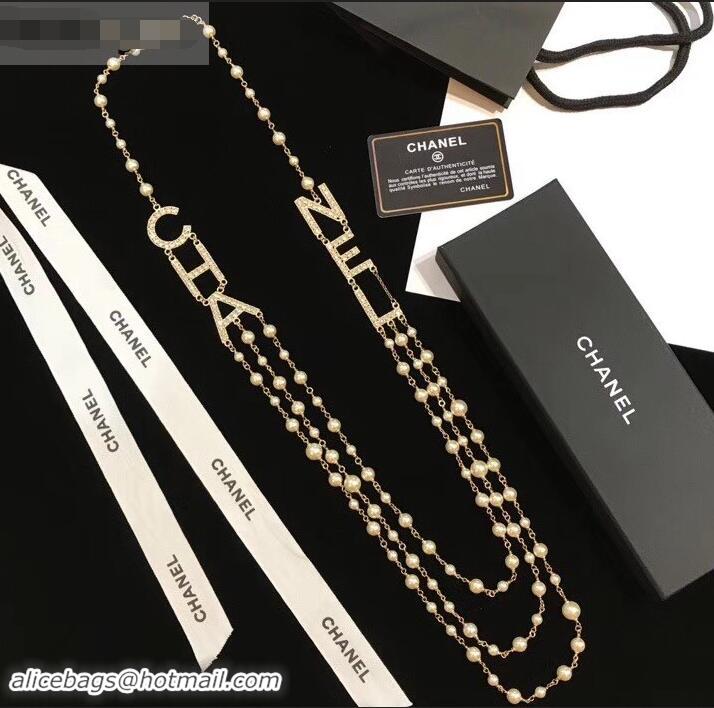 Chic Chanel Necklace AB1387 2019