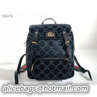 Promotional Gucci Small GG Velvet Backpack 574942